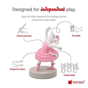 Tonies Angelina Ballerina & More Audio Toy Figurine