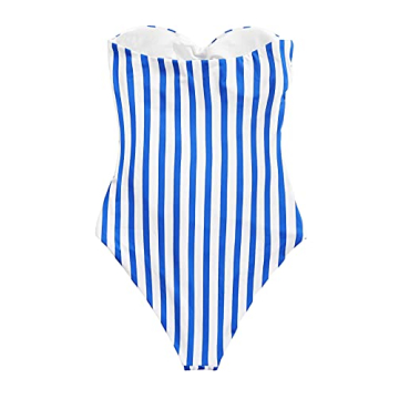 Stylish SweatyRocks Bandeau One Piece Swimsuit for Women