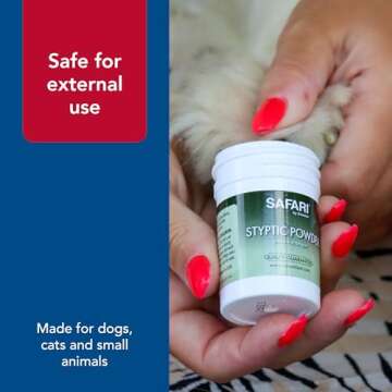 Coastal Pet Safari Styptic Powder for Pet First Aid