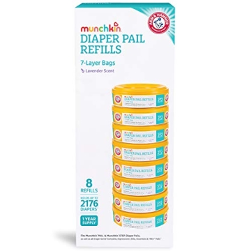 Munchkin® Arm & Hammer Diaper Pail Refill Rings 8 Pack