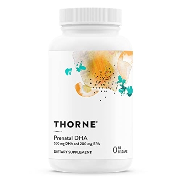 Thorne Prenatal DHA 650 mg - Essential for Baby's Brain Development