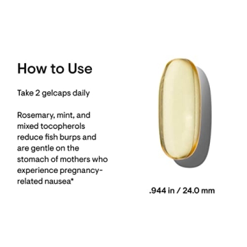 Thorne Prenatal DHA 650 mg - Essential for Baby's Brain Development