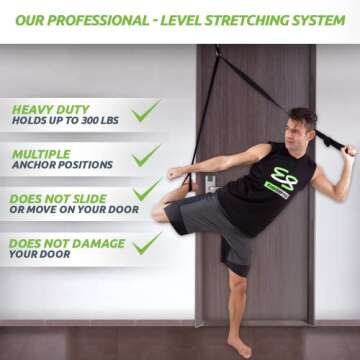 EverStretch PRO for Flexibility: Premium Door Stretch Trainer