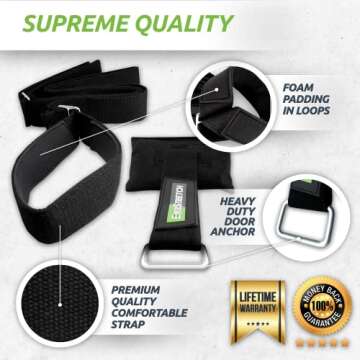 EverStretch PRO for Flexibility: Premium Door Stretch Trainer