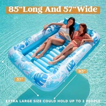 Sloosh Inflatable Tanning Float XL - Perfect Summer Lounger