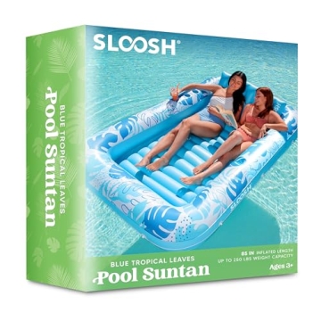 Sloosh Inflatable Tanning Float XL - Perfect Summer Lounger