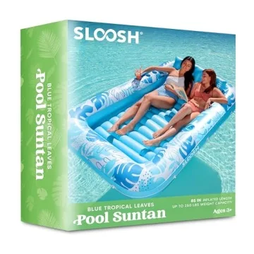 Sloosh Inflatable Tanning Float XL - Perfect Summer Lounger
