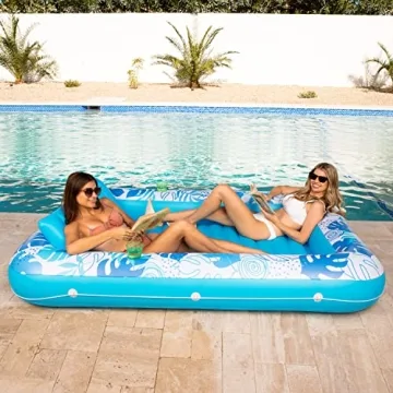 Sloosh Inflatable Tanning Float XL - Perfect Summer Lounger