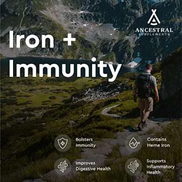 Ancestral Supplements Grass Fed Beef Spleen Supplement, 3000mg Beef Organ Spleen Support Formula Promotes Digestive, Immune, Iron, Energy and Allergy Health, Non GMO, 180 Capsules