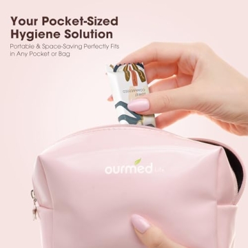 Ourmed Life Compressed Camping Face Towels - Biodegradable & Travel-Ready