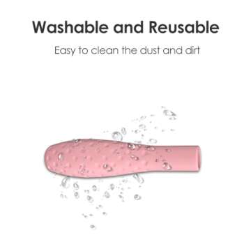 ProElife Ergonomics Grip Holder Silicone Protective Sleeve Cover for Apple Pencil 1st 2nd Generation iPad Pro 11'' 12.9'' 2021/2020/2018 Stylus Accessories Kits (Pink)