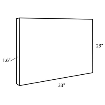 Kate and Laurel Pink Golden Hour Framed Canvas Art