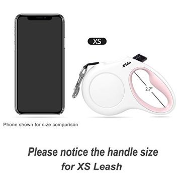 Fida Retractable Leash with Poop Bags for Small Dogs