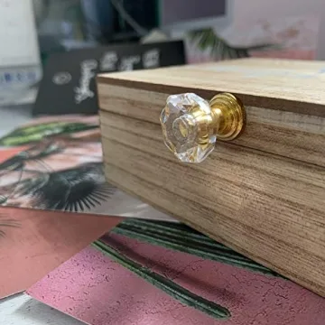 Rustic Wooden Wedding Ring Box for Rings - Touch Collection