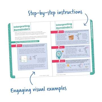 Carson Dellosa Break It Down Grades 3-5 Word Problem Strategies Math Reference Book, 3rd, 4th, & 5th Grade Math Guide to Writing Number Sentences and Solving Word Problems, Grades 3-5 Math Book