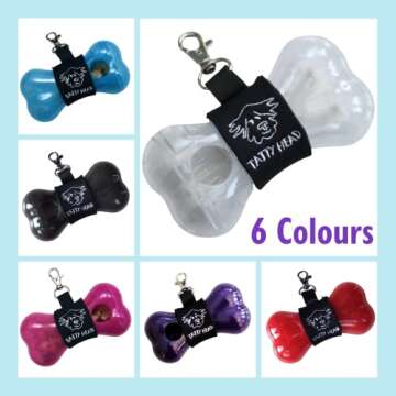 Tatty Head Dog Treat Dispenser and Training Aid (Individual, Bright Red)