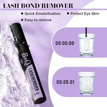 DIY Lash Extension Kit 280 PCS Individual Eyelash Extension Kit 0.07C 9-16MIX 30D 40D Cluster Lashes Kit Lash Glue Remover for Eyelash Extensions (Kit-30D40D-0.07C,9-16MIX)