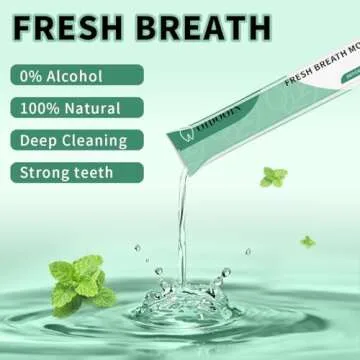 Travel Size Mouthwash Individual Mini Mouthwash for Fresh Breath,for After Meals, Hotels Portable Travel Mouthwash Bulk (Pack of 20)