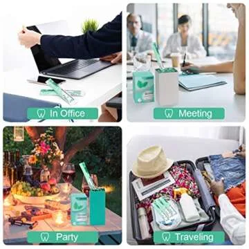 Travel Size Mouthwash Individual Mini Mouthwash for Fresh Breath,for After Meals, Hotels Portable Travel Mouthwash Bulk (Pack of 20)