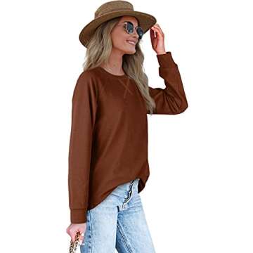 XIEERDUO Women's Casual Long Sleeve Shirt for Autumn Fashion