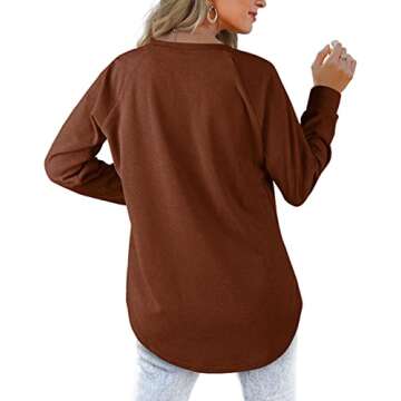 XIEERDUO Women's Casual Long Sleeve Shirt for Autumn Fashion