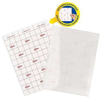 Avery Clear Laminating Sheets, 9" x 12", Permanent Self-Adhesive, 10 Sheets (73603)