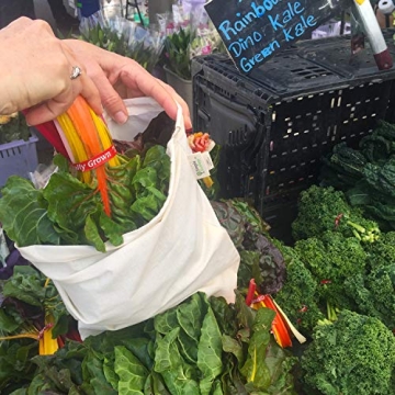 Eco-friendly Reusable Grocery Produce Bags - 3 Pack