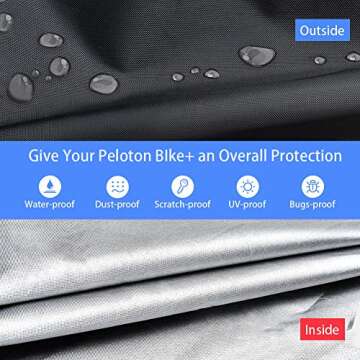 Protective Dust-Proof Cover for Peloton Bike 600D