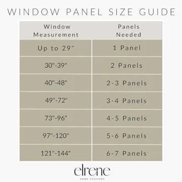 Elrene Ivory Room Darkening Curtain Panel 84"