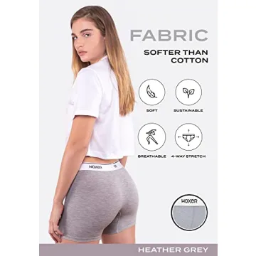 Woxer Women's Boxers - Breathable Comfortable Boy Shorts Underwear