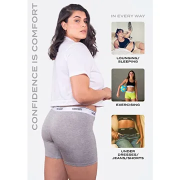 Woxer Women's Boxers - Breathable Comfortable Boy Shorts Underwear