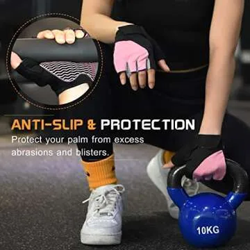 Sunnex Gym Gloves - Breathable Sports & Weightlifting Gloves