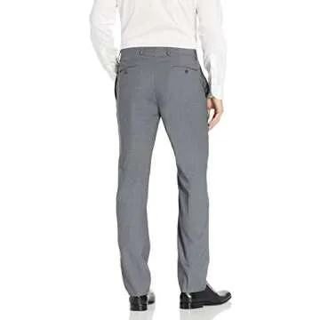 Calvin Klein Men's Slim Fit Dress Pants | Suit Pants for Men | Stretch Comfort Fabric, Tailored Silhouette, Wrinkle-Resistant, Ready-to-Wear