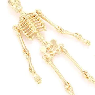 CEALXHENY Skeleton Earrings for Women Halloween Jewelry