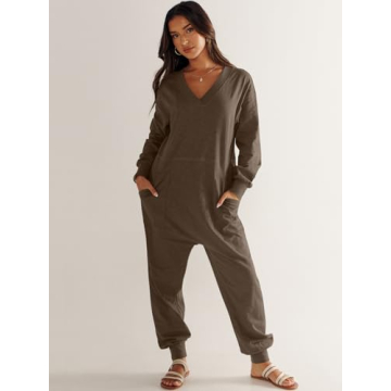 ANRABESS Women's Jumpsuit - Chic & Comfy Fall Outfit