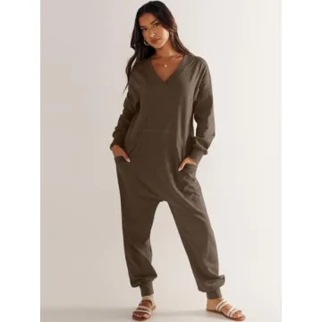 ANRABESS Women's Jumpsuit - Chic & Comfy Fall Outfit