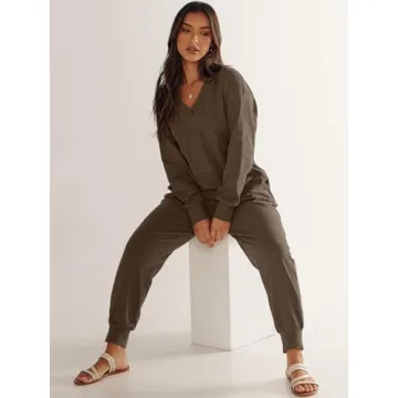 ANRABESS Women's Jumpsuit - Chic & Comfy Fall Outfit