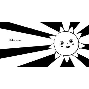 Hello, My World: A High-Contrast Board Book for Babies, Perfect for a Shower Gift (High-Contrast Books)