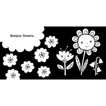 Hello, My World: A High-Contrast Board Book for Babies, Perfect for a Shower Gift (High-Contrast Books)