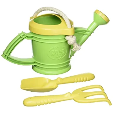 Durable Green Toys Watering Can - Eco-Friendly Outdoor Toy for Kids