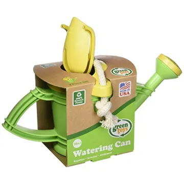Eco-Friendly Green Toys Watering Can for Kids Outdoor Fun