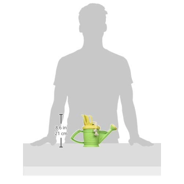 Eco-Friendly Green Toys Watering Can for Kids Outdoor Fun