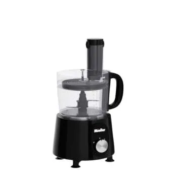 Mueller Ultra Prep Food Processor Chopper for Dicing, Slicing, Shredding, Mincing, and Pureeing, Food Chopper for Vegetables, Meat, Grains, Nuts, 8 Cup, Silver