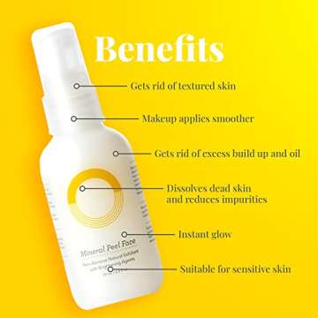 ORG Peel Off Face Cleanser for Gentle Exfoliation and Glowing Skin - Korean Sensitive Skincare - Por...