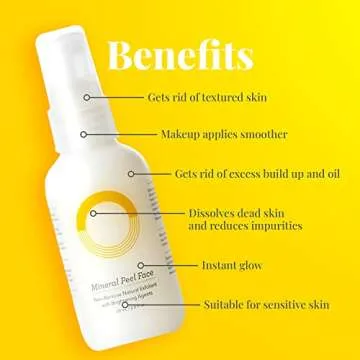 ORG Peel Off Face Cleanser for Gentle Exfoliation and Glowing Skin - Korean Sensitive Skincare - Por...