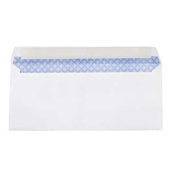 Amazon Basics #10 Security-Tinted Self-Seal Business Letter Envelopes, Peel & Seal Closure - 500-Pac...
