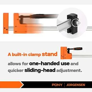 JORGENSEN 24" Bar Clamps for Woodworking - 2-pack