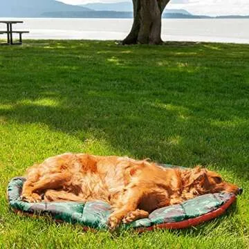 Furhaven Outdoor Travel Dog Bed - Washable & Portable for Dogs