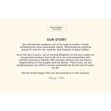 Driftaway Coffee Single Origin Customized Subscription
