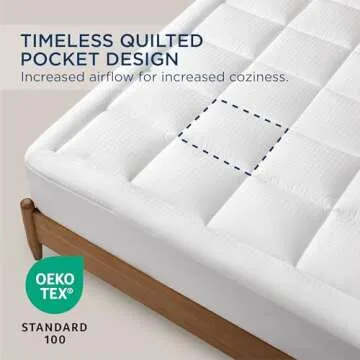 Bedsure Full Size Mattress Pad for Comfort and Support